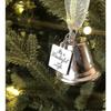 It's a Wonderful Life Inspired Christmas Angel Bell Ornament with Stainless Steel Angel Wing CharmNEW10