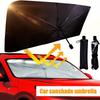 Car Windshield Sunshade - Front Windshield Heat Insulation & UV Protection, Roll-Up Design for Easy Storage - for All Car