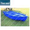 Junhun Blue Double-Layer PE Fishing & Rescue Boat