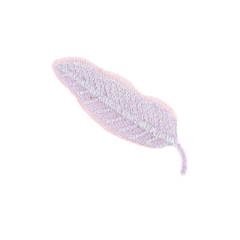 Embroidery Label Leaf Flower Embroidery Sticker Diy Hand Account Accessories Accessories Patch Brooch Jewelry Hair Accessories Cloth Sticker