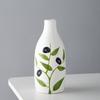 Nordic light luxury ins wind baked flowers simple ceramic vases senior sense home living room room decoration modern decoration