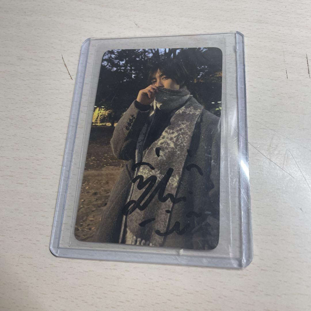 

[USED] Yudai Sano solo concert autographed trading card