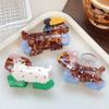 Cartoon Dog Shaped Hair Clip Claw Strong Grip Barrettes Trendy Hair Accesories for Gym Workouts and Casual Outings