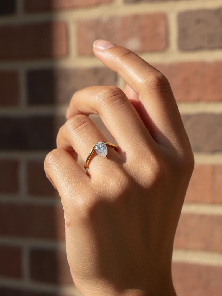 925 Sterling Silver Minimalism Smooth V-shape Zircon Ring For Women Engagement Wedding Anniversary High Quality Fine Jewelry