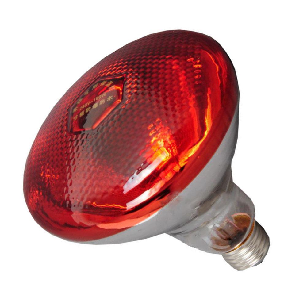 Lampa Grzewcza z Gniazdem E27 Żarówka Podczerwona Czerwona do Kurnika i Inkubatora dla Gadów Zapewniająca Niezawodne Ciepło dla Różnych Zwierząt