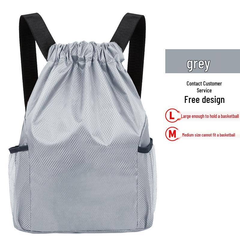 Portable Fitness Drawstring Backpack for Sports, Training, and Events