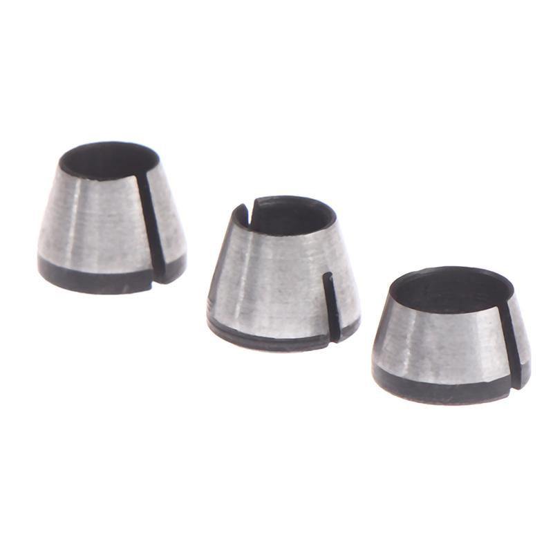 3 Stück/Lot 6 mm/6,35 mm/8 mm hochpräzises Adapter-Spannzangenschaft-Fräswerkzeug