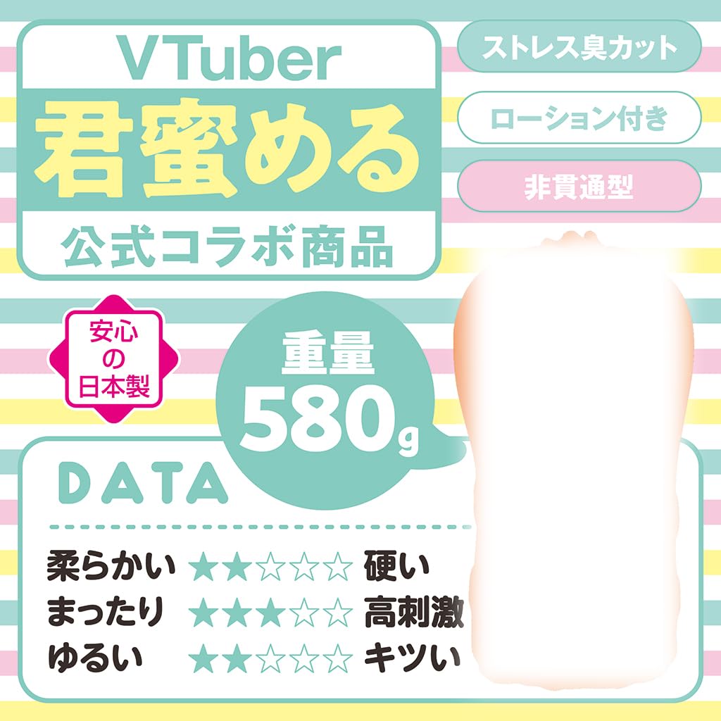 Melty Hole Kimi Mitsu Mel Tama Project Made in Japan 580g Onahole