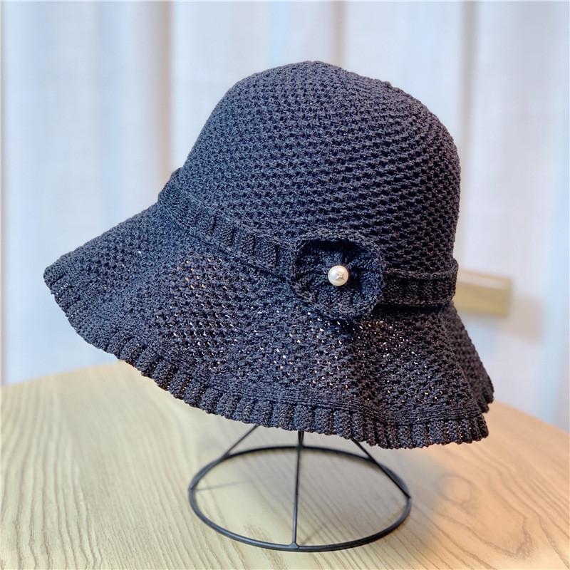 European And American Style Women's Sun Hat With Large Brim Adjustable Size Fashionable Fisherman Hat