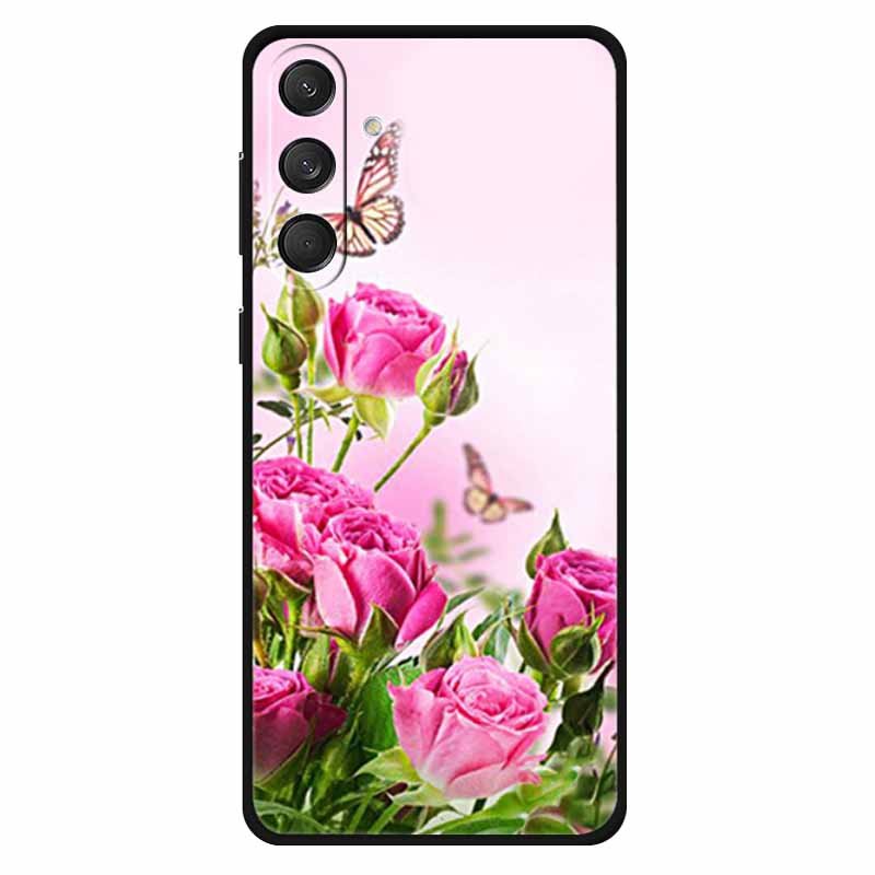 For Samsung M55 5G Case Soft Silicone Lovely Cat Fashion Phone Cover For Samsung Galaxy M55 Cases Bumper on for GalaxyM55 Lion
