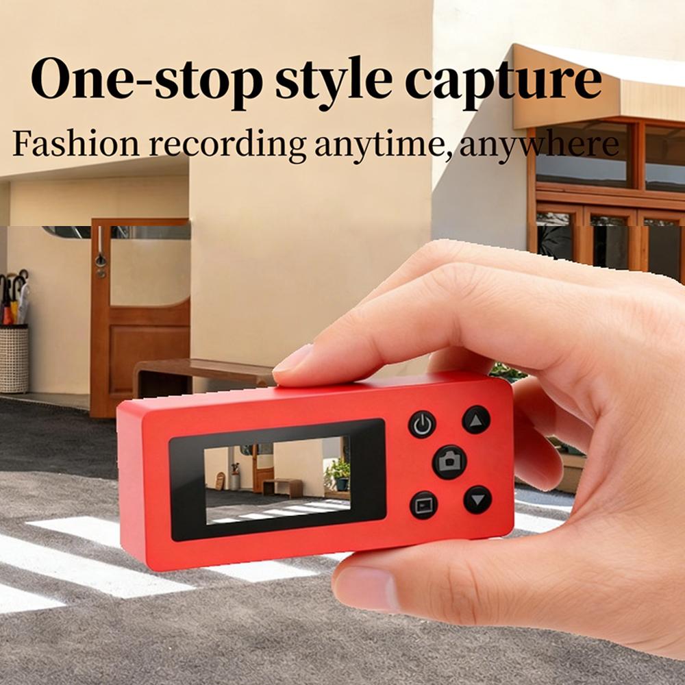 1080P Magecam Digital Camera 0.96 Inch Keychain Camera Retro Support Memory Card Very Small Camcorder Video Recorder with Flash
