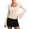 Women's Fashionable Long Sleeve Elegant Commuting And Casual Top