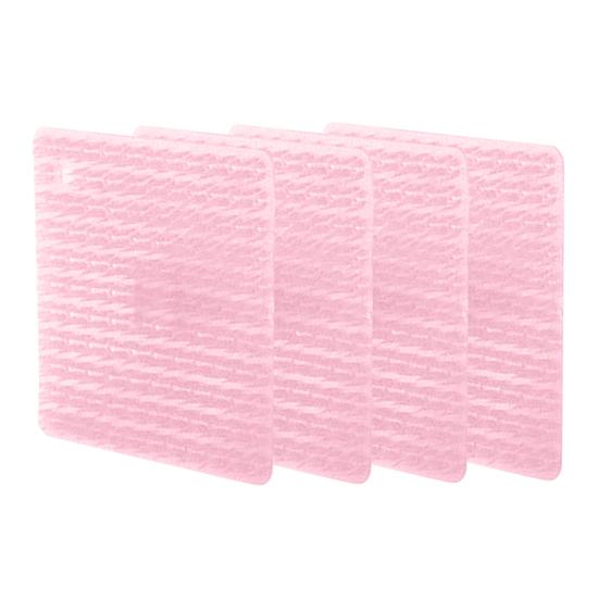 4Pcs Fruit Vegetable Cleaning Brush Ergonomic Design Gentle Cleaning Elastic Bristles Fruit Brush Deep Cleaning Tool