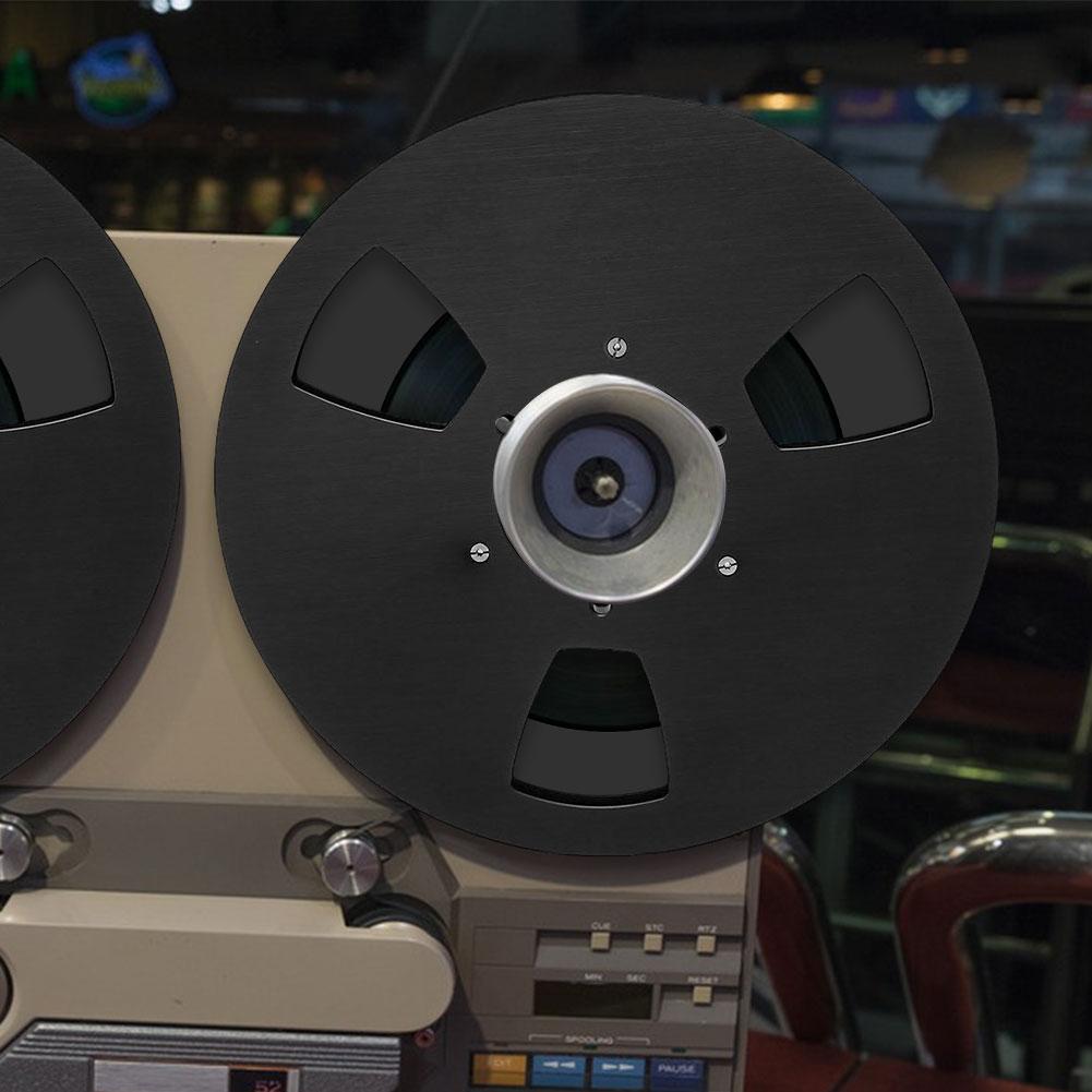 1/4 10.5 Inch Blank Tape Reel 3 Holes Empty Tape Reel Recording Takeup Reel Replacement Opening Machine Part