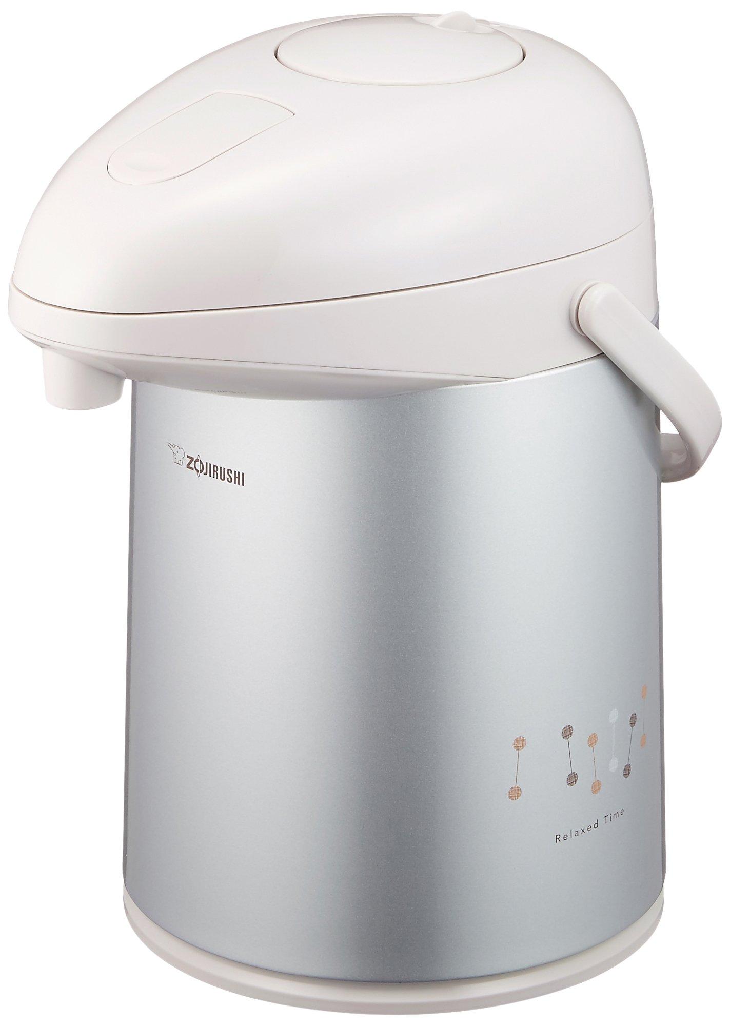 

ZOJIRUSHI Стеклянный термос-аэропот настольный с изоляцией металлический серый 2,2 л AB-RB22-HM