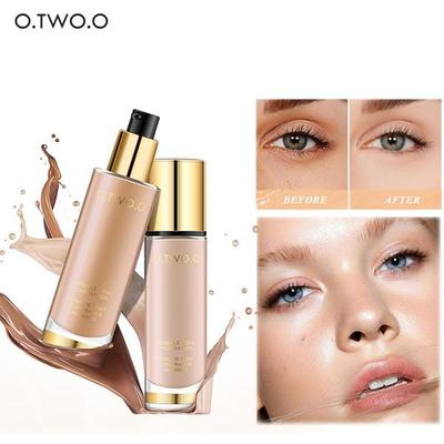 Liquid Foundation Invisible Full Coverage Make Up Concealer Whitening Moisturizer