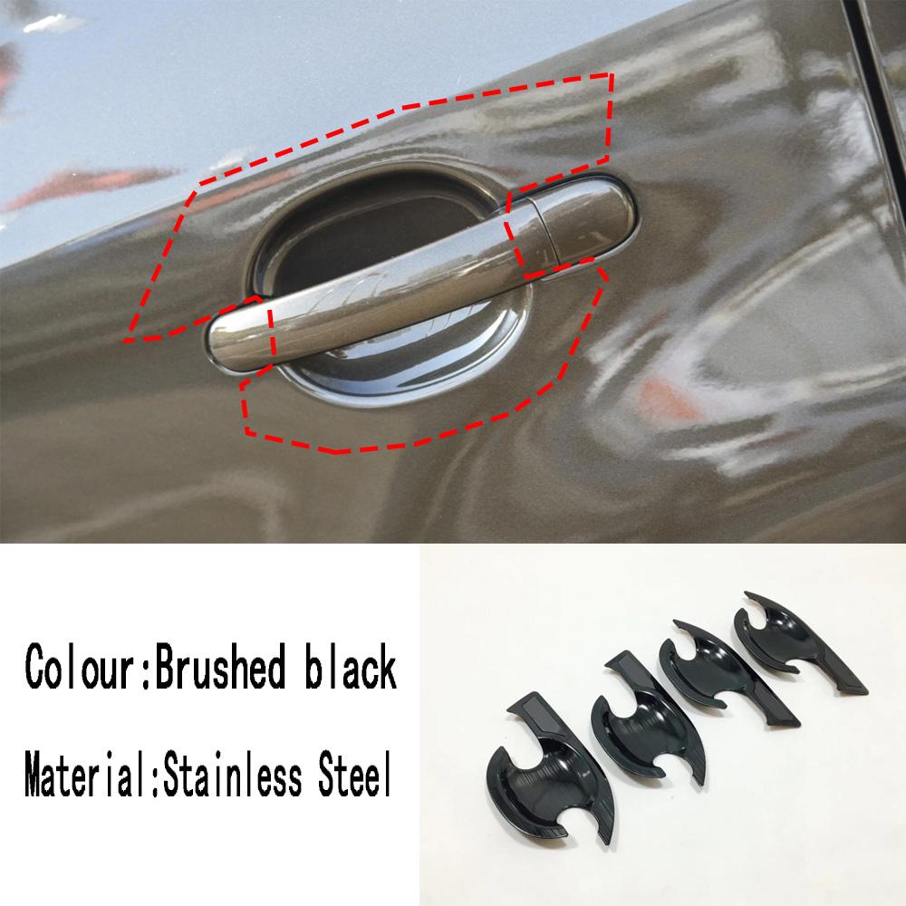 For Volkswagen VW Tiguan MK1 2010-2014-2016 Rear Fog Light Frame Rear Trunk Mirror Handle Bowl Fuel Cap Door Body Cover Trim