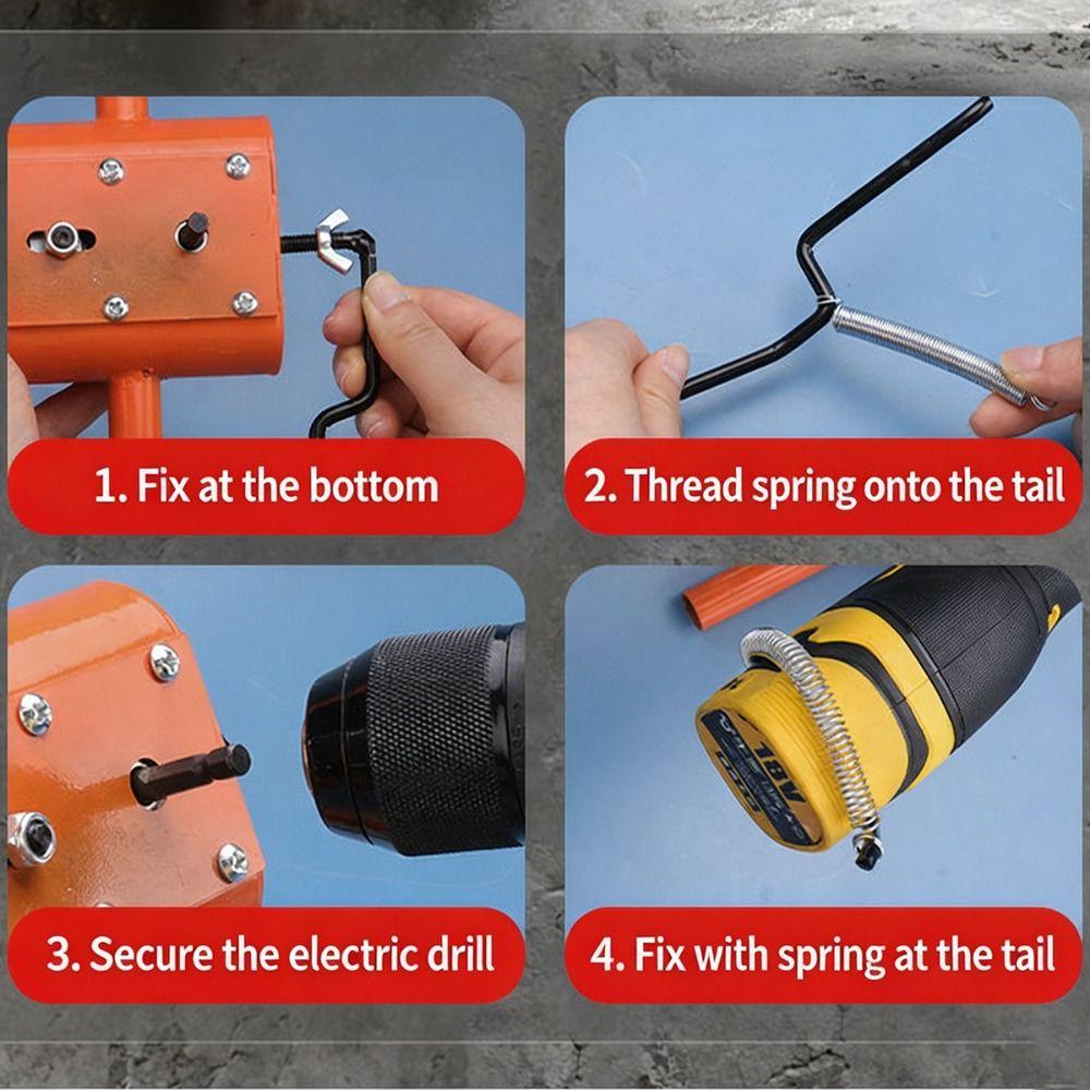Smooth Control Wire Puller Handheld Wire Tugger New Cable Threading Tool Conduit Wiring