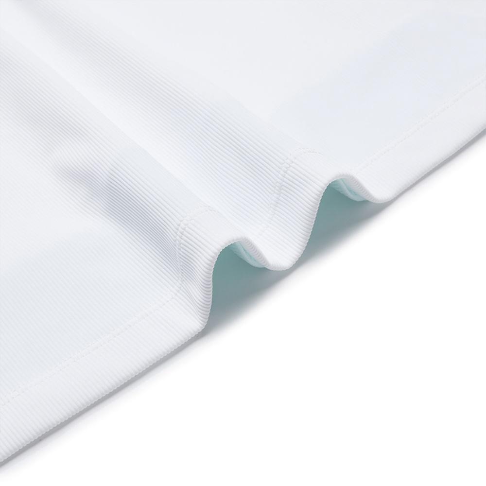 New FILA Golf Series Polo Shirt Women's Jade White A11W525144FWT