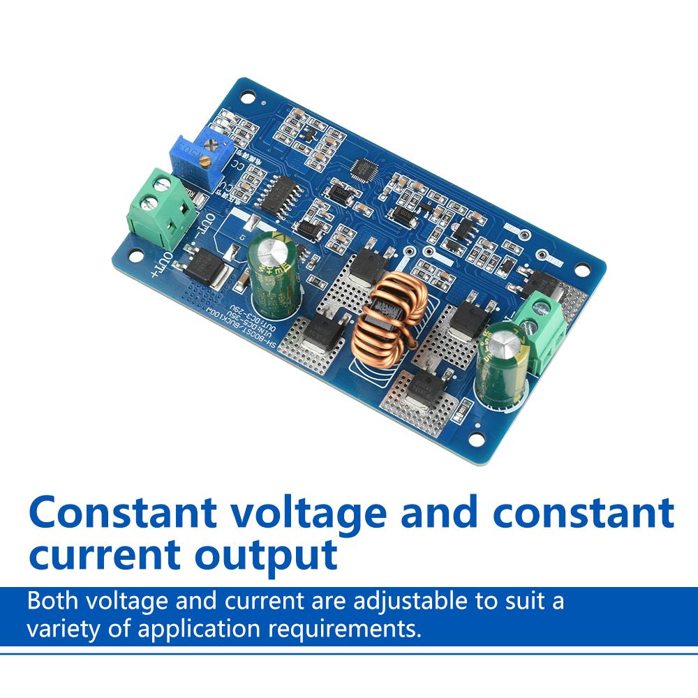 DC-DC Automatic Boost-Buck Regulator 150W Constant Voltage&Current Step-Up/Step-Down Module Industrial Control IoT Power Supply