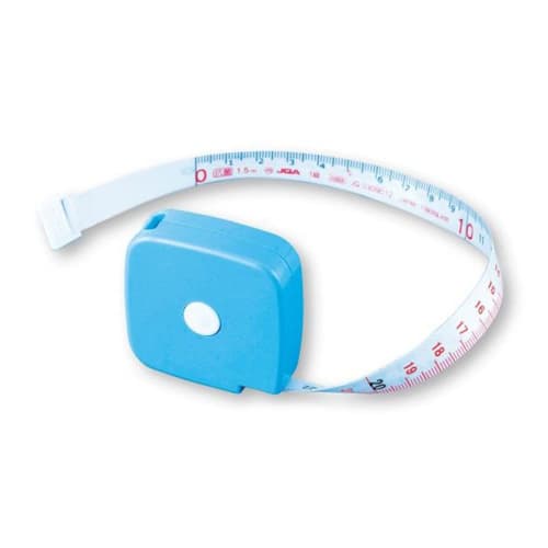 PROMART Antibacterial Measuring Tape, Auto-Stop Type, KA-15, Blue