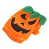Halloweenské psí tričko Roztomilé dýně duchové Měkké elastické Oblečení pro domácí mazlíčky Cosplay pro malé střední psy kočky