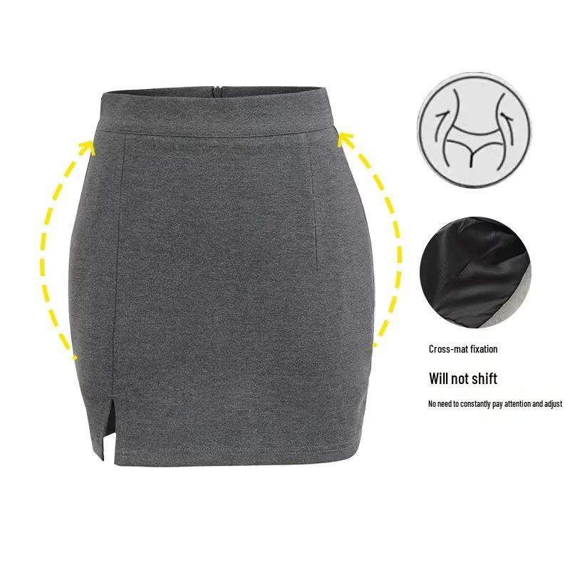 Women's High Waist Sexy Slimming Bodycon Slit Skirt