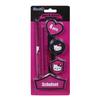 Set de papeterie - HELLO KITTY - 4 pièces - Rose - Crayon - Gomme - Règle