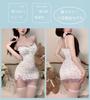 Sexy Night Pajama Mini Role High Slit Adjustable Suspender Popular [Roiyezo] Dress, Camisole, Dress, Lace, V-Neck Slip, Dress, Play, Seductive, Dress,