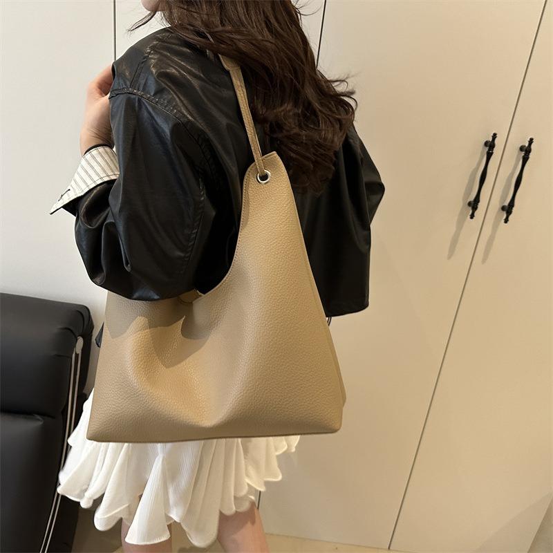 Premium Sense Retro Large Capacity Mother and Child Bag New Casual Versatile Shoulder Underarm Bag Tote Bag Women