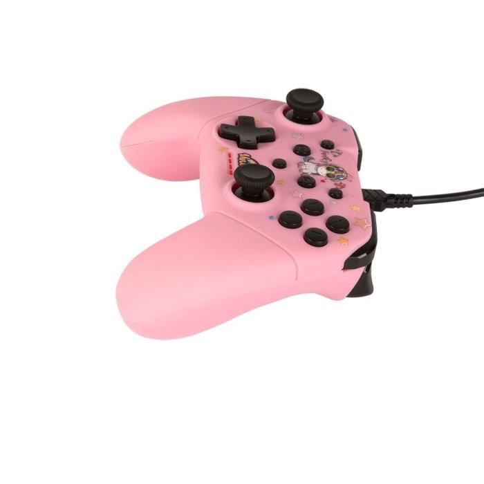 Manette filaire - be funky - licorne - 3 m - compatible pc - ergonomique