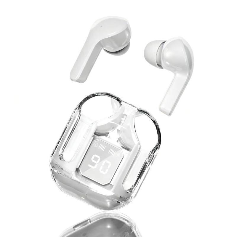 Wireless Earphone Bluetooth 5.4 Sport Gaming Headsets Noise Reduction Earbuds Bass Touch Control For Smartphones