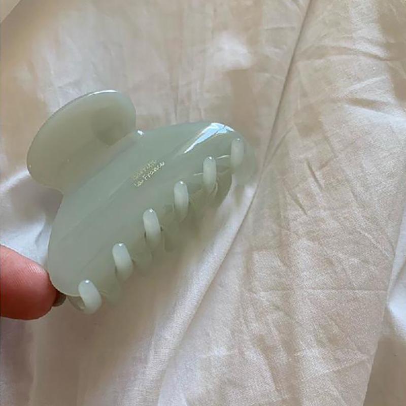 Elegant Acetate Hair Claw Medium Size Sweet Hair Clip Shark Clip Women Hair Accessories Headwear