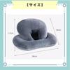 ideastore Nap Pillow, Desk Pillow for Stomach Sleeping, Office Desk Pillow, Nap Pillow (Gray)