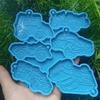 Silicone Mold Truck DIY Keychain Necklace Charm Epoxy Resin Mould Jewelry Making