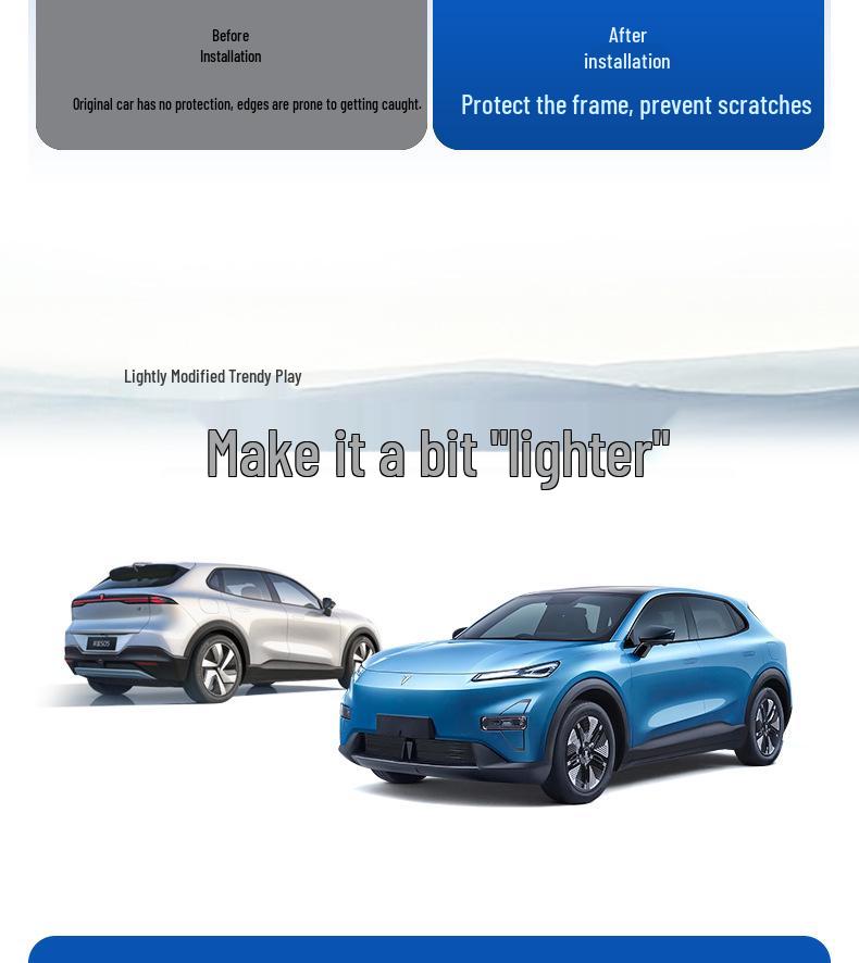 Silicone Screen Protector Frame for Deep Blue S05 Car Interior