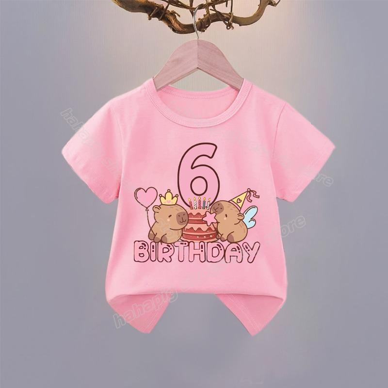 2025 Hot Sale Ice Cream Six Seven 67 Meme Printed T Shirt Girls/Boys Funny Kawaii Kids Clothes Summer Short Sleeve Shirt