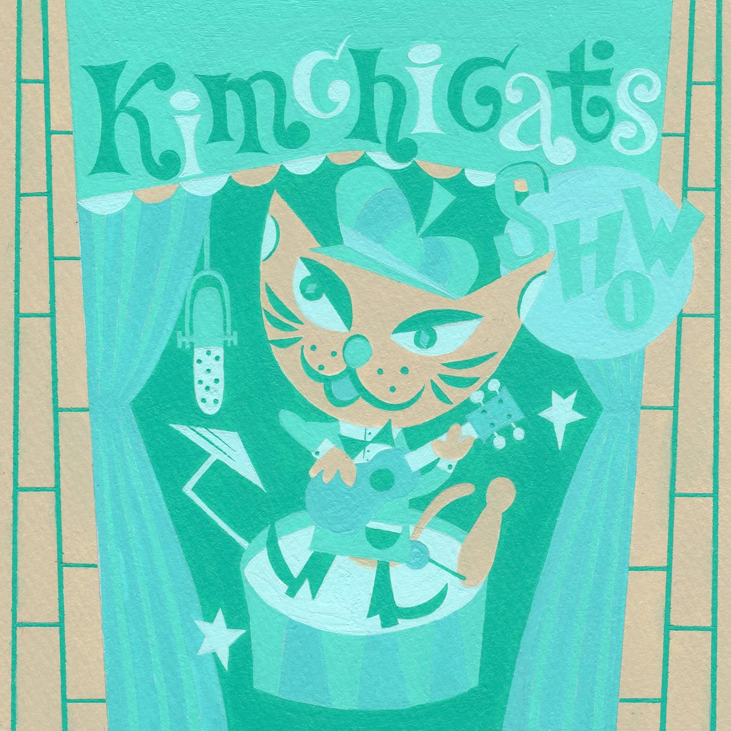 

CD KIMCHI CATS - Kimchi Cats Show HC001 Japan ObiJapanese Pop/Rock Used