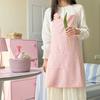 Cotton Towel Apron With Striped Pattern For Caf Cooking And Art Studio Use