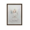 Niebiański Uśmiech Anioła Niebiański Uśmiech Anioła, 40X50 Cm, Rama Aluminiowa Złota, Papier Matowy 230 Gsm