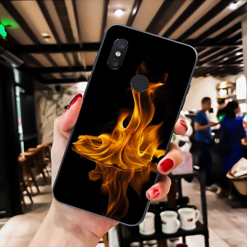 Burning Fine Phone Case For Xiaomi Mi 11 10 A2 A2lite A1 9 9SE 8Lite 8explorer F1 Poco M3 X3 Pro Fundas Cove