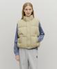 Marith + Franois Girbaud Classic Logo Down Vest Beige