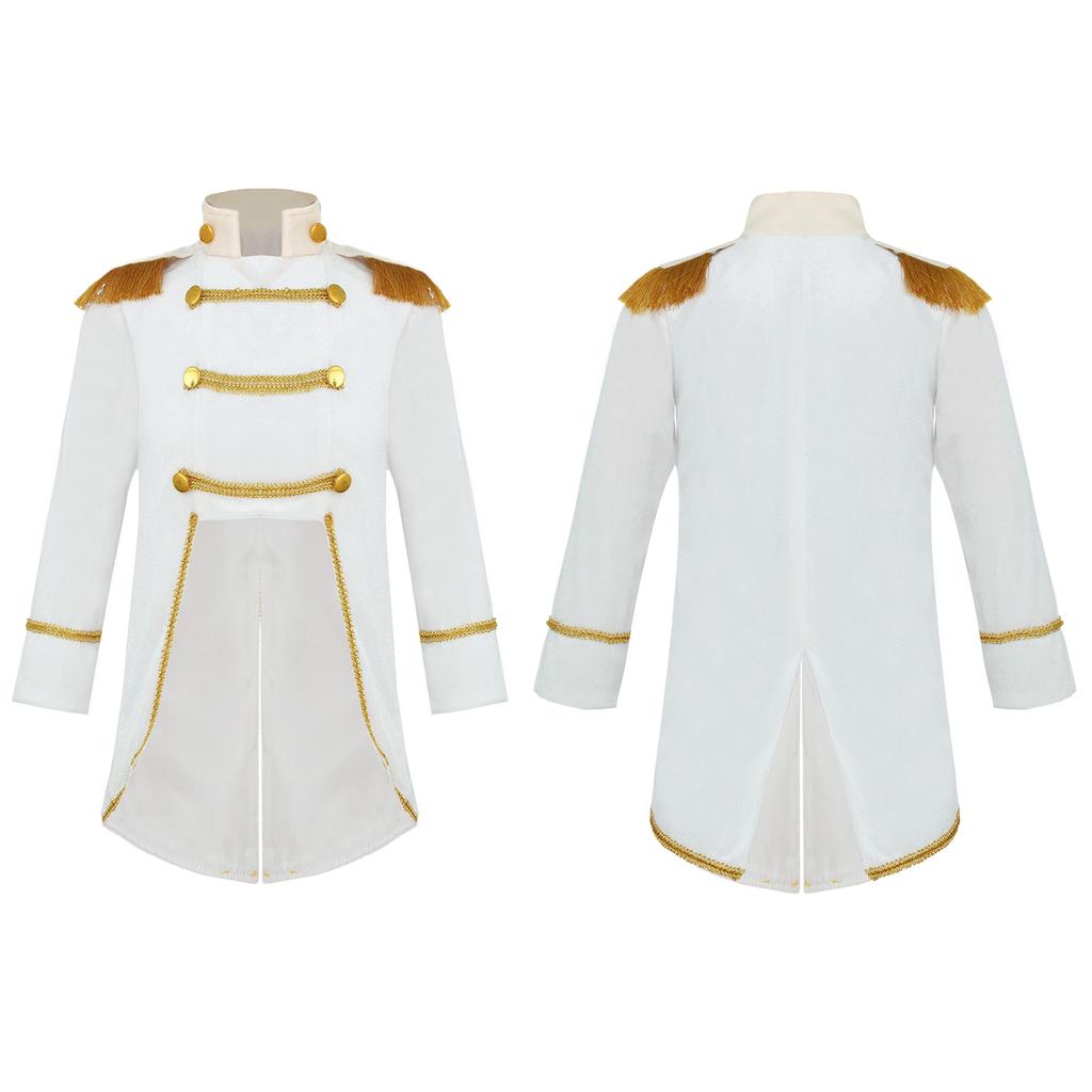 Baby Ringmaster Zirkus Cosplay Kostüm Royal Court Style Samt Frack Halloween Cosplay Renaissance Gothic Mittelalter Jacke