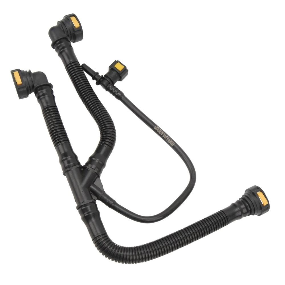 Black Yellow Car Breather Pipes Ventilation System Plastic Breather Pipes Brand New Condition Easy Installation Process