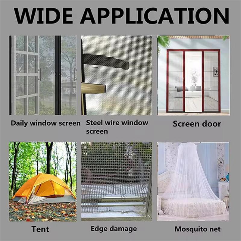 Самоклеящаяся лента для ремонта оконных экранов — фото 3