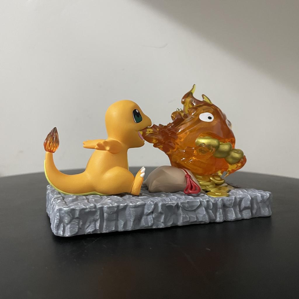 Pokemon, Fire Dragon, Flame Of The Heart, Cassifa, Glowing, Fire Demon, Boxed Figure