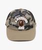 Beipeu First Camo College Embroidery Patched Mesh Cap Yellow