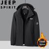 JEEP SPIRIT Men's Autumn/Winter Hooded Padded Jacket