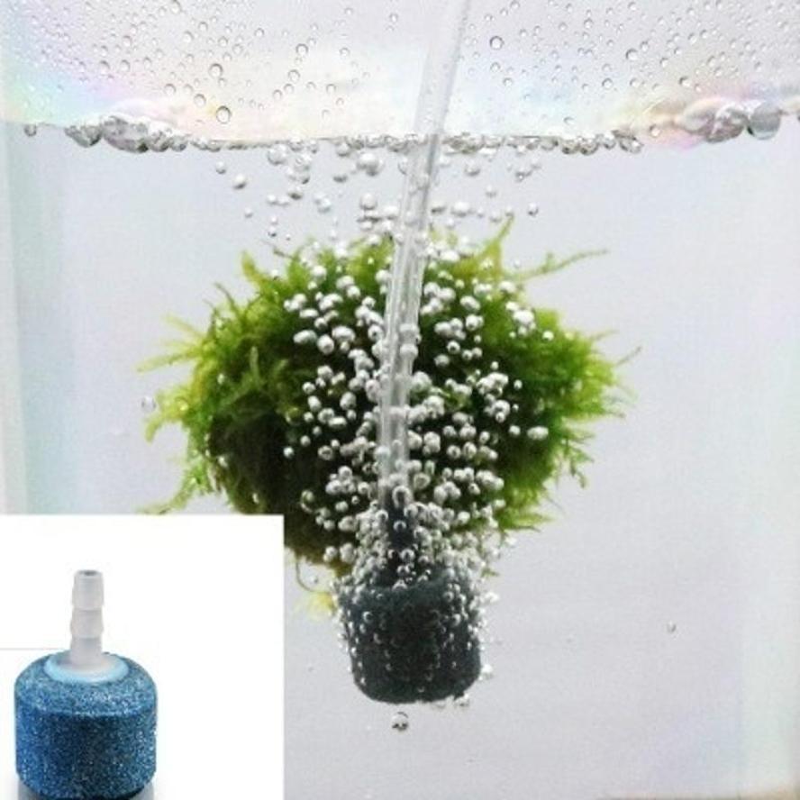 NEW 1 Pcs Cylinder Aquarium Bubble Fish Tank Air Stone Fish Tank Aeration Aerator