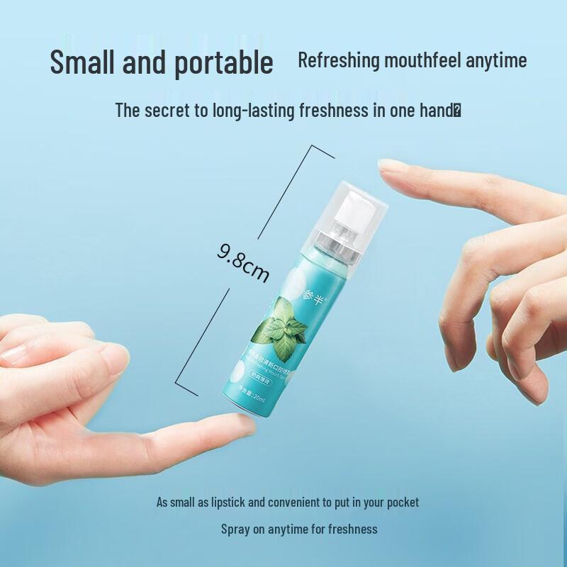 Probiotic Oral Spray - Peach & Mint Twin Pack